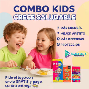 Combo kids crece saludable